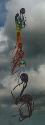 Train of mini-octopi...